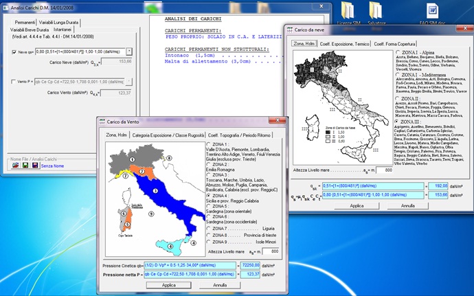Analisi dei Carichi DM 14/01/2008