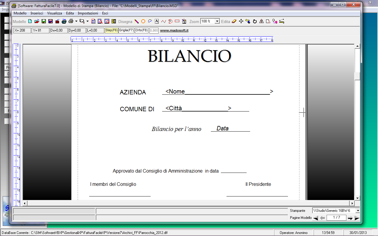 Software Fatturazione