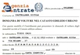 Moduli volture catastali